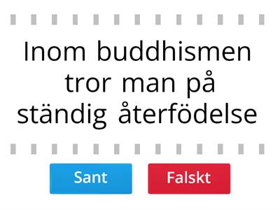 Sant eller falskt - Buddhismen