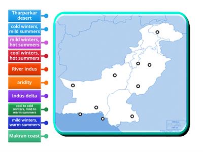 Map of Pakistan-VIII-GEOGRAPHY