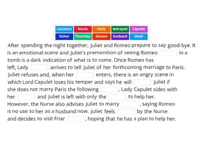 Romeo and Juliet Plot Act 3 Scene 5