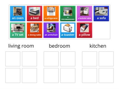 Things in Different Rooms