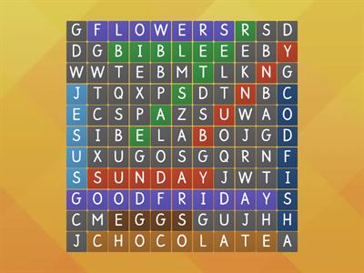 Easter Wordsearch