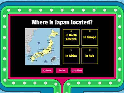 Quiz about Japan