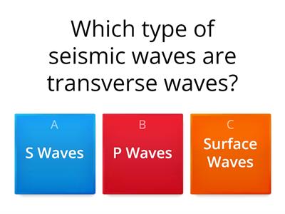 Seismic Waves Quiz
