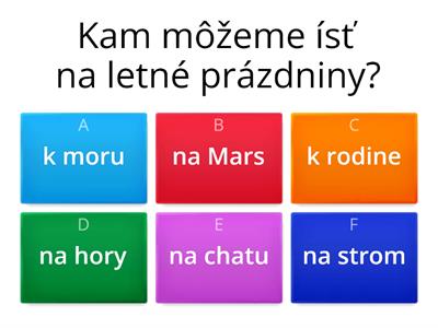 Letné prázdniny