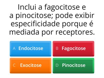 Endocitose e Exocitose