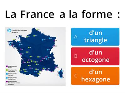 Test de Civilisation française  (Francophonie 6ème - 2022)