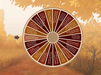 Gratitude Wheel