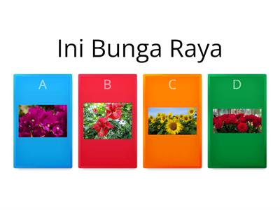 Mengetahui nama-nama bunga