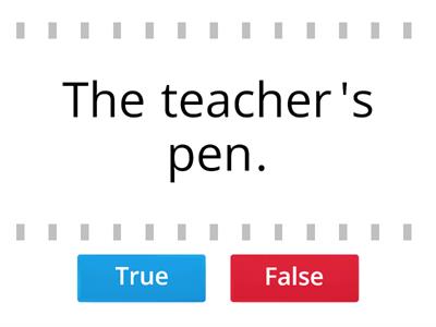 Possessive apostrophe - singular and plural nouns