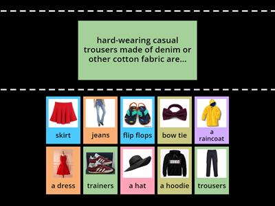 Clothes and accessories