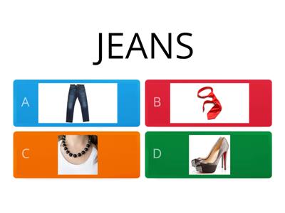 CLOTHES AND ACCESSORIES VOCABULARY