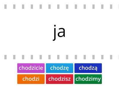 Polski jako obcy - chodzić