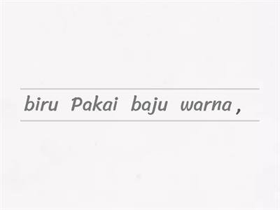 MENYUSUN PANTUN 