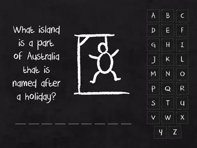 Oceania Hangman