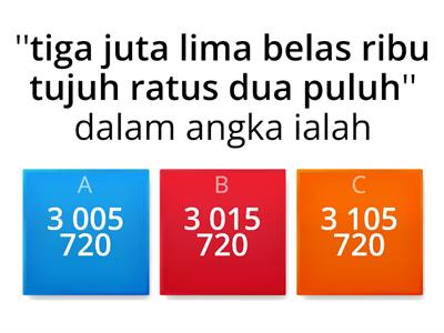 Matematik Tahun 6 Set 1