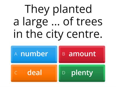 Quantifiers Quiz