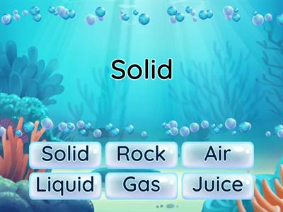 States of matter practice