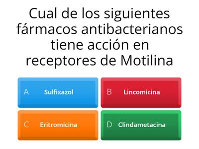 Farmacología tercer parcial