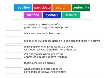 Hunger Games Vocabulary Practice