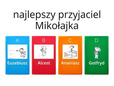 test o lekturze "Mikołajek i inne chłopaki"