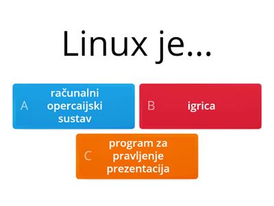 Linux - ponavljanje
