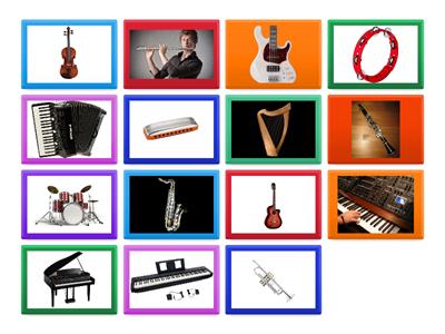 Vocabulary: Musical instruments (ELementary 6C)