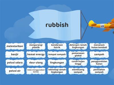 vocabulary of environment problem