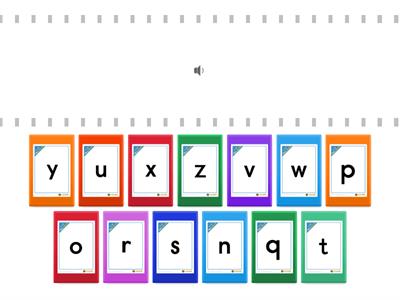 Phonics Practice Letter n to z