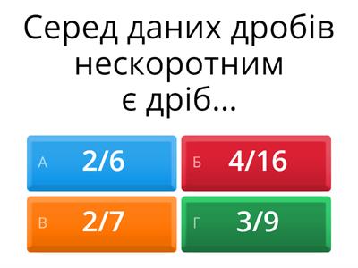 Додавання та віднімання звичайних дробів.