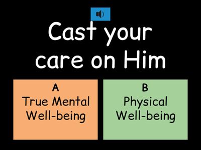 Biblical Mental Well-being Quiz