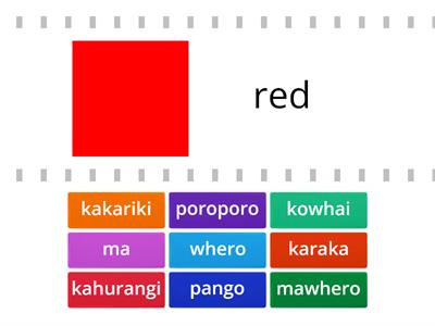 Flip Tiles - Maori Colours