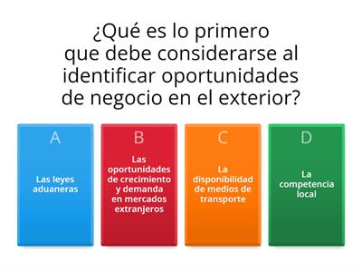 Plan de exportación e importación