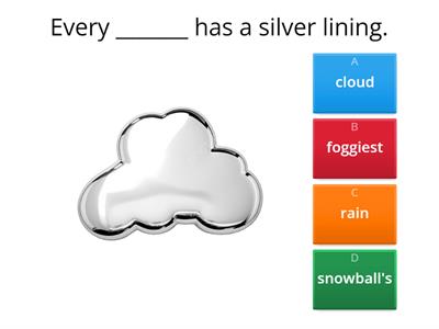 Weather Idioms