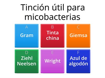 Tinciones y cultivos que apoyan el diagnostico en microbiología