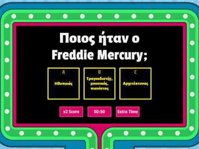 Freddie's Mercury Quiz