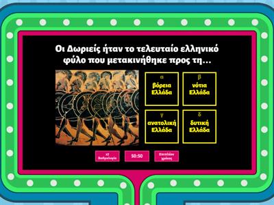 ''Γεωμετρικά χρόνια'' Ιστορία Δ' Δημοτικού, Κεφάλαια 1-4