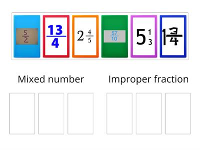 Mixed fraction