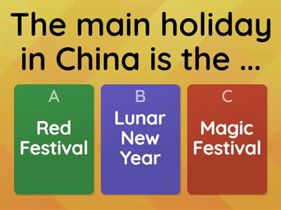 China QUIZ for the Summer Camp