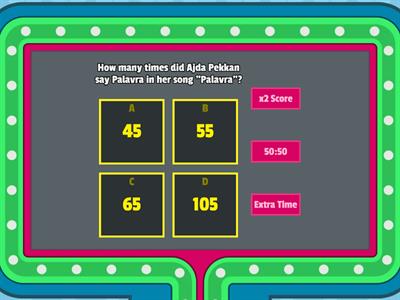 12th Grades 1st Lesson "Gameshow Quiz" about MUSIC