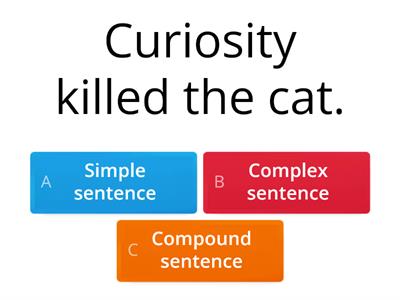 Sentence types