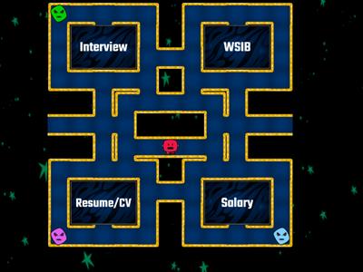 Employment vocabulary maze