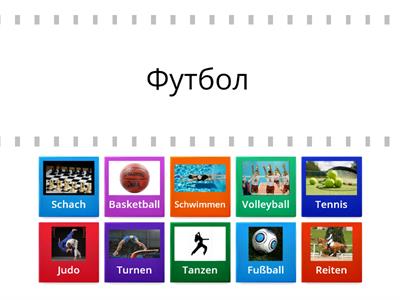 Die Sportarten (A1)