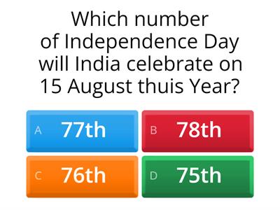 Independence Day of India