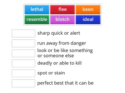 Ak games vocab week 8