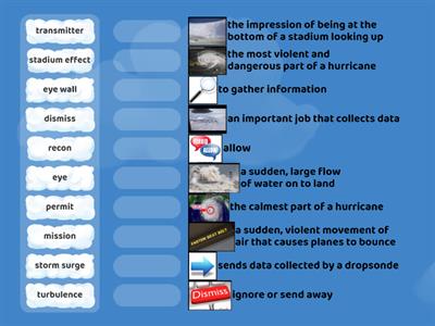 Hurricane Hunters: Vocabulary