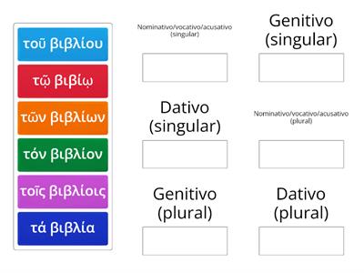 2ª declinação - neutro