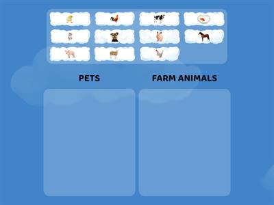 PETS or FARM ANIMALS? 🧐