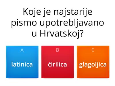 Povijest hrvatskog  jezik prije 20.st.