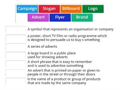 Types of advertising