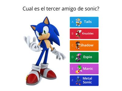 Quiz De Sonic